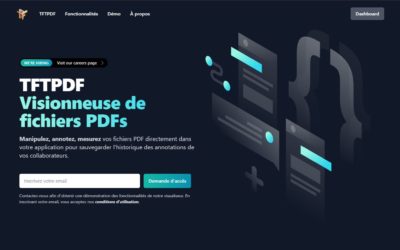 TFTPDF: Première version du viewer PDF